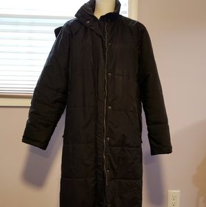 EUC LL Bean full length puffer coat